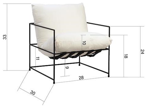 Inska occasional outlet chair